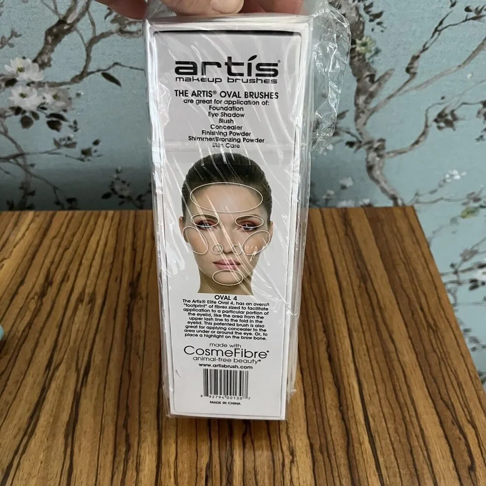 Artis Elite Collection Mirror Finish Oval 4 Brush Sealed